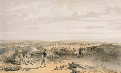 Camp de la 4e Division, 15 juillet 1855 - William Crimea Simpson